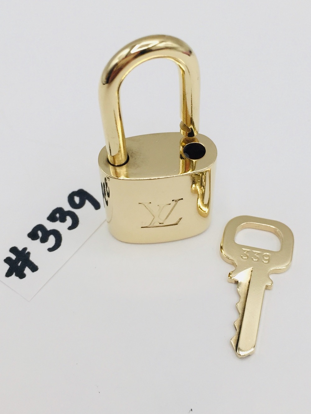 Authentic Louis Vuitton Lock and Key #339